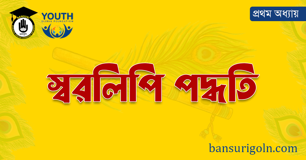 সঙ্গীতের স্বরলিপি পদ্ধতি 1 স্বরলিপি পদ্ধতি